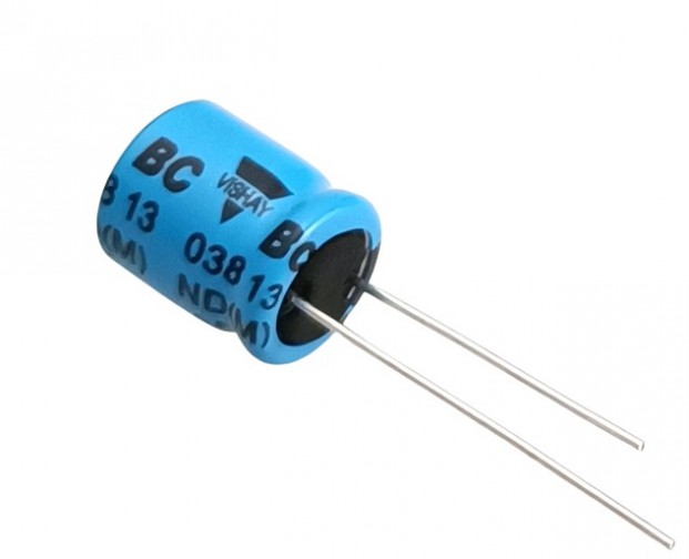 330uF 25V High Quality Electrolytic Capacitor - Vishay (Min Order Quantity 1 pc for this Product)