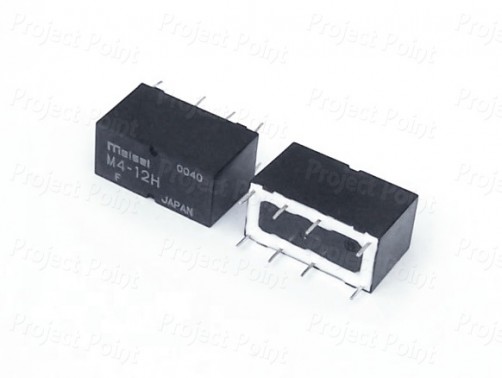 Relay 12V DPDT - PCB Type DIP Package (Min Order Quantity 1 pc for this Product)