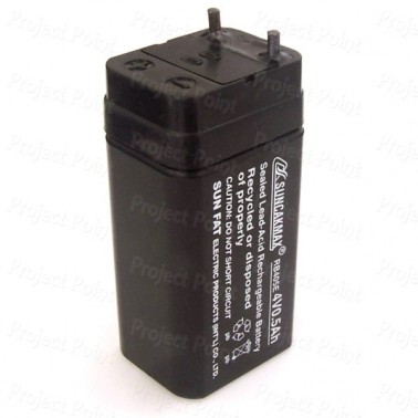 SUNCA 4V 500mAh SLA Battery (Min Order Quantity 1pc for this Product)