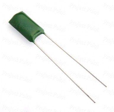 0.0047uF - 4.7nF 100V Non-Polar Polyester Capacitor (Min Order Quantity 1pc for this Product)