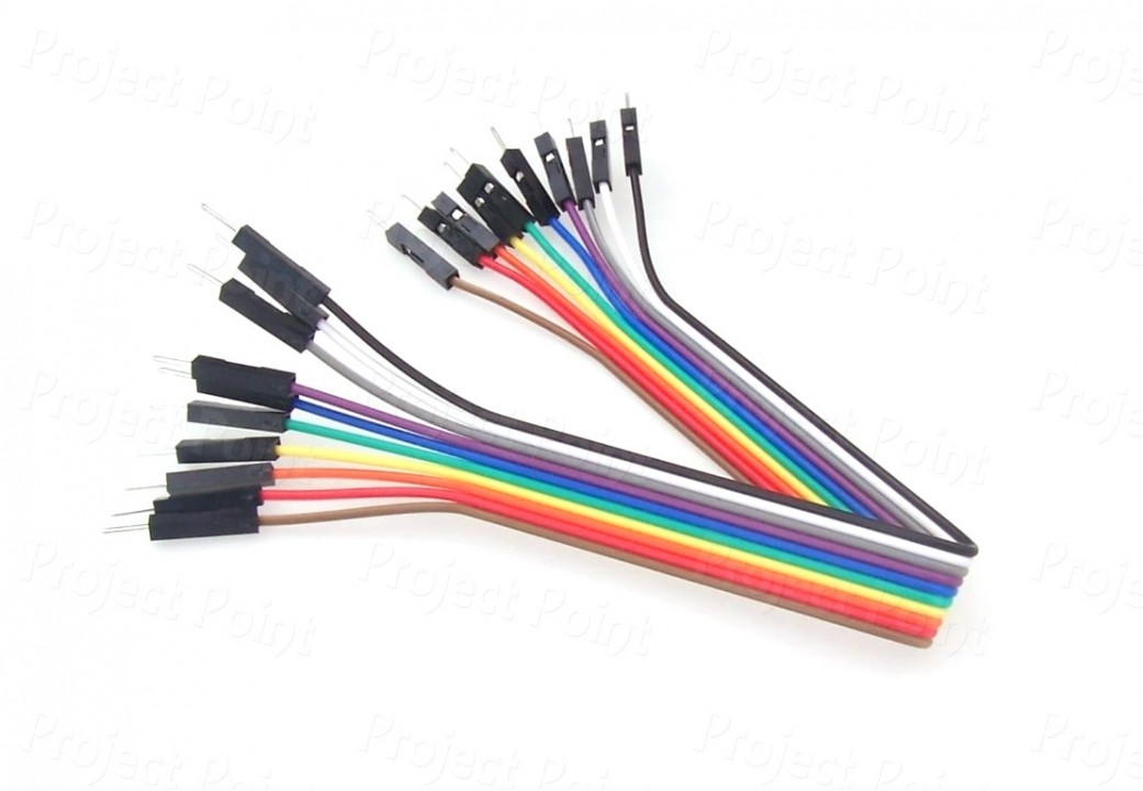 Jumper Wires 12-Pin Female to Female 50cm Ribbon Cables for