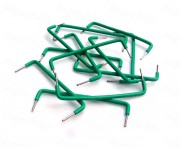 Solderless Breadboard Jumper Wires 1.5 Inch - Green 100 Pcs