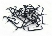 Solderless Breadboard Jumper Wires 0.7 Inch - 25 Pcs Black