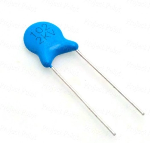 0.001uF - 1nF 2kV High Quality Ceramic Disc Capacitor (Min Order Quantity 1 pc for this Product)