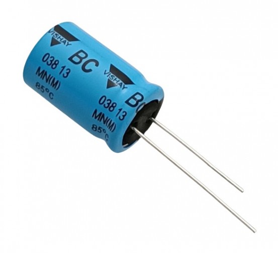 470uF 50V High Quality Electrolytic Capacitor - Vishay (Min Order Quantity 1 pc for this Product)