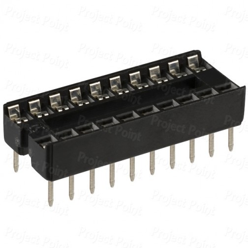 20-Pin Low Cost IC Socket (Min Order Quantity 1 pc for this Product)