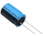 2200uF 35V High Quality Electrolytic Capacitor - Vishay