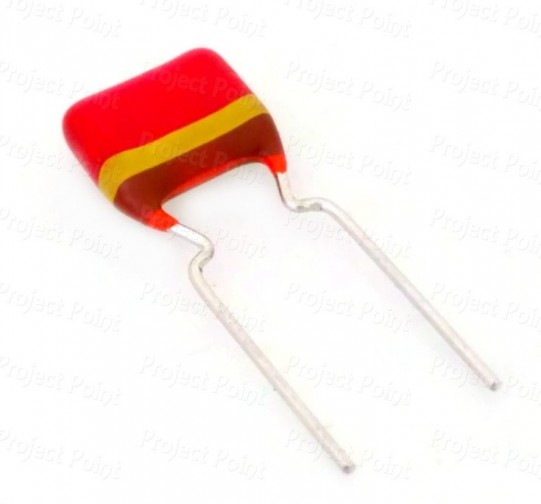 0.22uF - 220nF 100V Non-Polar Polyester Film Capacitor - Vishay (Min Order Quantity 1 pc for this Product)