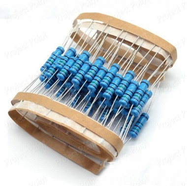 33 Ohm 2W Metal Film Resistor 1% - High Quality (Min Order Quantity 1pc for this Product)