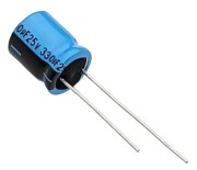 330uF 25V High Quality Electrolytic Capacitor - Vishay