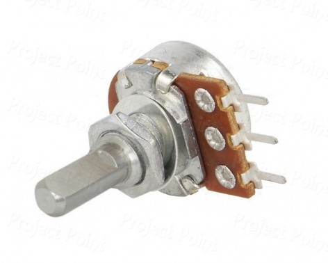 100K Ohm High Quality Linear Taper 16mm Rotary Potentiometer - Elcon (Min Order Quantity 1pc for this Product)