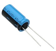 470uF 50V High Quality Electrolytic Capacitor - Vishay