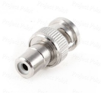 BNC Male to RCA Female Adaptor (Min Order Quantity 1 pc for this Product)