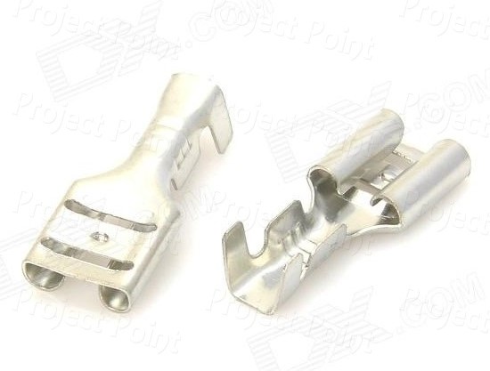 Best Quality Battery Spade Terminal 6.3mm Female - Chrome Plated (Min Order Quantity 1 pc for this Product)