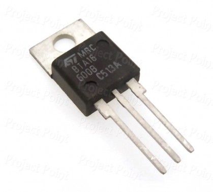 BTA16 - 16A 600V Triac - Medium Quality (Min Order Quantity 1 pc for this Product)