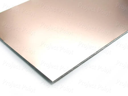 Copper Clad Single Sided Blank PCB - 4x6 inch - 1mm (Min Order Quantity 1 pc for this Product)