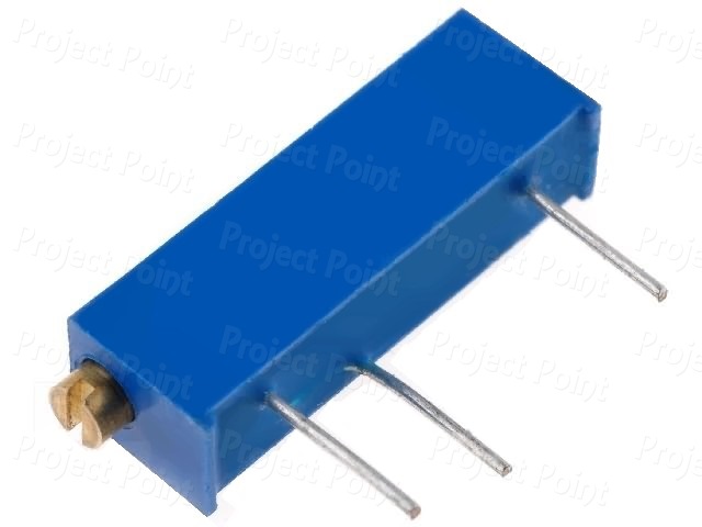 20K Multi-Turn 19mm Preset (Potentiometer) (Min Order Quantity 1 pc for this Product)