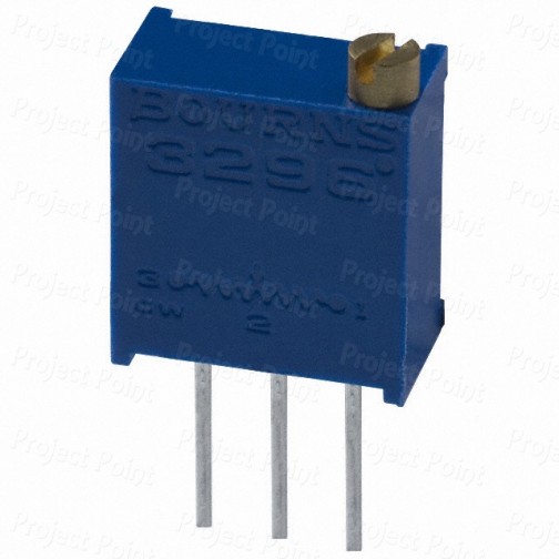 500K Multi-Turn Preset (Potentiometer) Bourns-3296W (Min Order Quantity 1 pc for this Product)