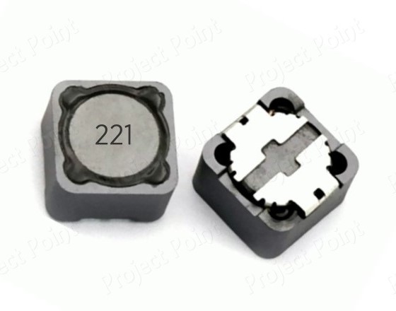 220uH Shielded SMD Power Inductor - CDRH127 (Min Order Quantity 1 pc for this Product)