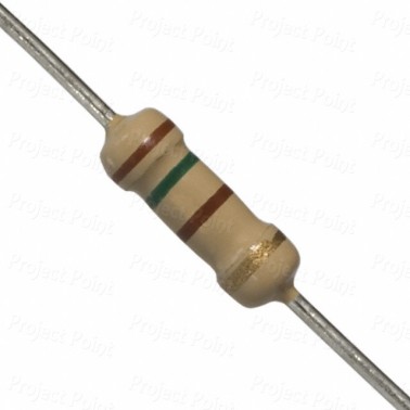 150 Ohm 1W Carbon Film Resistor 5% - High Quality (Min Order Quantity 1 pc for this Product)