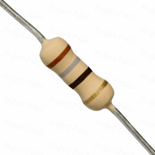 18 Ohm 0.5W Carbon Film Resistor 5% - High Quality (Min Order Quantity 1 pc for this Product)