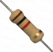 1K Ohm 2W Carbon Film Resistor 5% - High Quality