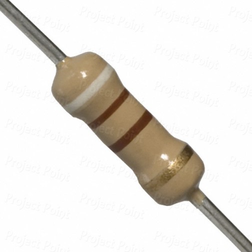 910 Ohm 1W Carbon Film Resistor 5% - High Quality (Min Order Quantity 1 pc for this Product)