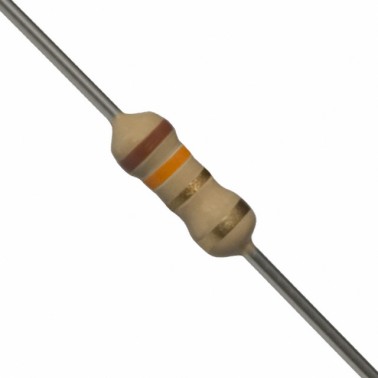 1.3 Ohm 0.25W Carbon Film Resistor 5% - Philips-Vishay (Min Order Quantity 1 pc for this Product)