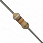 91K Ohm 0.25W Carbon Film Resistor 5% - Medium Quality