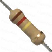 120K Ohm 2W Carbon Film Resistor 5% - High Quality