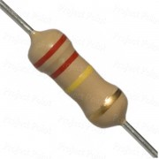 220K Ohm 2W Carbon Film Resistor 5% - High Quality