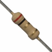 2 Ohm 0.5W Carbon Film Resistor 5% - Medium Quality