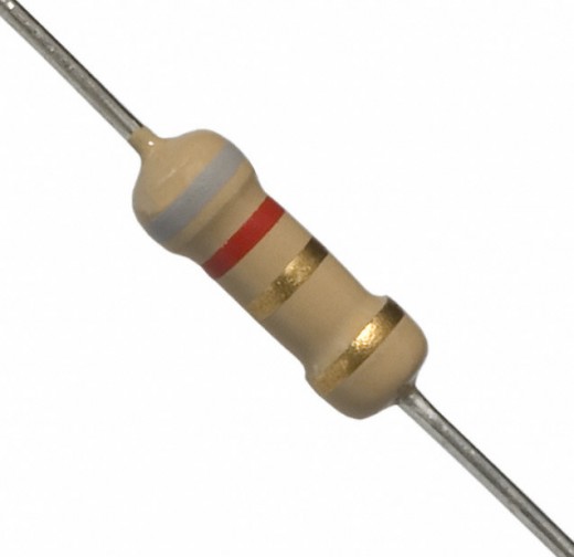 8.2 Ohm 2W Carbon Film Resistor 5% - High Quality (Min Order Quantity 1 pc for this Product)