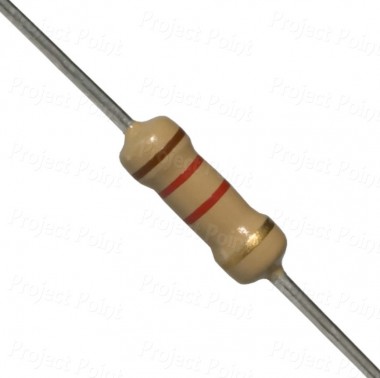 1.2K Ohm 0.5W Carbon Film Resistor 5% - Medium Quality (Min Order Quantity 1pc for this Product)