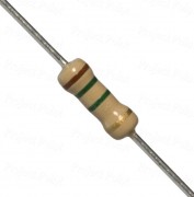 1.5M Ohm 0.5W Carbon Film Resistor 5% - Medium Quality