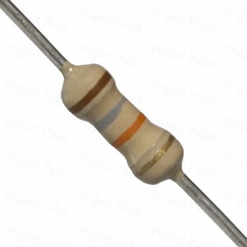 18K Ohm 0.25W Carbon Film Resistor 5% - High Quality (Min Order Quantity 1 pc for this Product)