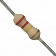 220K Ohm 0.25W Carbon Film Resistor 5% - Philips-Vishay