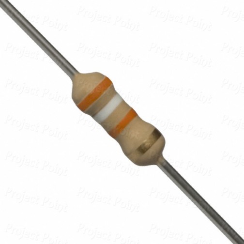 39K Ohm 0.25W Carbon Film Resistor 5% - Medium Quality (Min Order Quantity 1 pc for this Product)