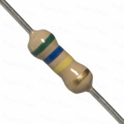 560K Ohm 0.25W Carbon Film Resistor 5% - High Quality