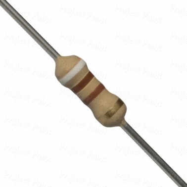 910 Ohm 0.25W Carbon Film Resistor 5% - Philips-Vishay (Min Order Quantity 1pc for this Product)