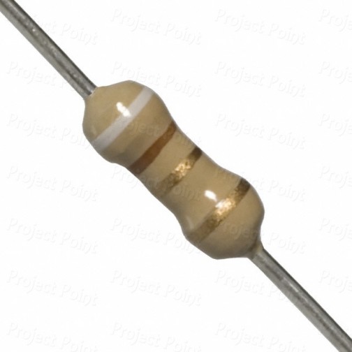 9.1 Ohm 0.25W Carbon Film Resistor 5% - Medium Quality (Min Order Quantity 1 pc for this Product)