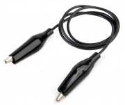 Alligator to Alligator (Crocodile) Jumper Cable - 20Cm 3A Black