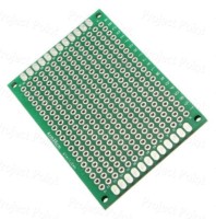 High Quality FR-4 Double Side Dot Matrix PCB - 4x6cm