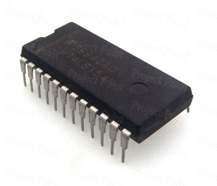 74LS154 - Decoder - Demultiplexer - National Semiconductor (Min Order Quantity 1 pc for this Product)