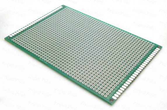 High Quality FR-4 Double Side Dot Matrix PCB - 8x12cm (Min Order Quantity 1 pc for this Product)