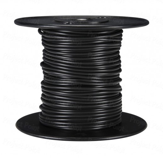 23-36 High Quality Flexible Wire - Black 1Mtr (Min Order Quantity 1 mtr for this Product)