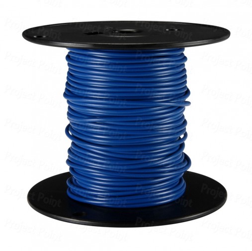 23-36 High Quality Flexible Wire - Blue 1Mtr (Min Order Quantity 1 mtr for this Product)