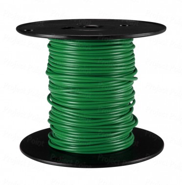 40-36 SWG High Quality Flexible Wire - Green 1Mtr (Min Order Quantity 1 mtr for this Product)