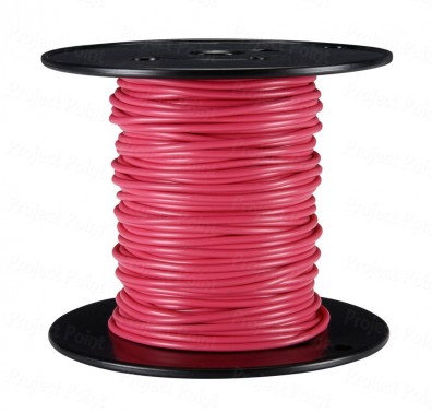 40-36 SWG High Quality Flexible Wire - Red 1Mtr (Min Order Quantity 1 mtr for this Product)