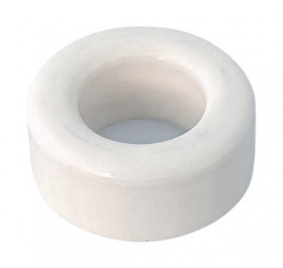 25mm Ferrite Ring Toroid Core - White (Min Order Quantity 1 pc for this Product)